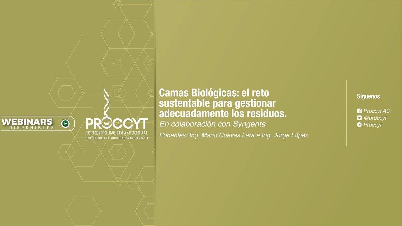 Webinar: Camas biológicas, el reto sustentable para la agricultura