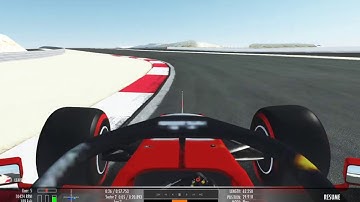 rFactor 2 - Ferrari SF1000 (2020), Bahrain International Circuit (Outer Circuit) - Hotlap
