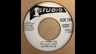 Alton Ellis - Let Them Try【7-21445】 - YouTube