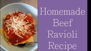 Super simple beef ravioli made from scratch! a lot easier then i
originally thought! enough to feed 2 people with some left overs. also
had of...