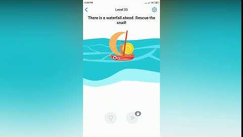 Easy Game - Rescue the Snail - Level 33 solution