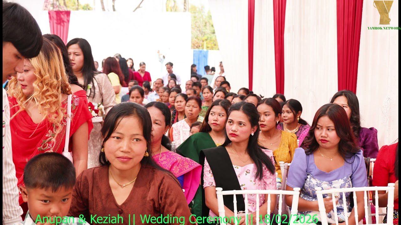 Anupan  & Keziah  Wedding Ceremony || 18th February 2026 || Barsha Debbarma