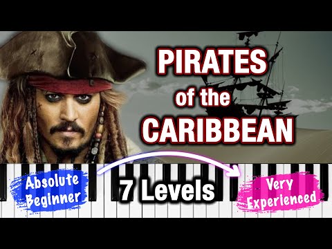 видео: HE'S A PIRATE (Klaus Badelt, Hans Zimmer) - Arrangements for EVERY skill level!