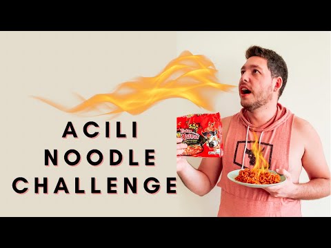 Spicy Noodle Challenge 🔥 |  #Mukbang