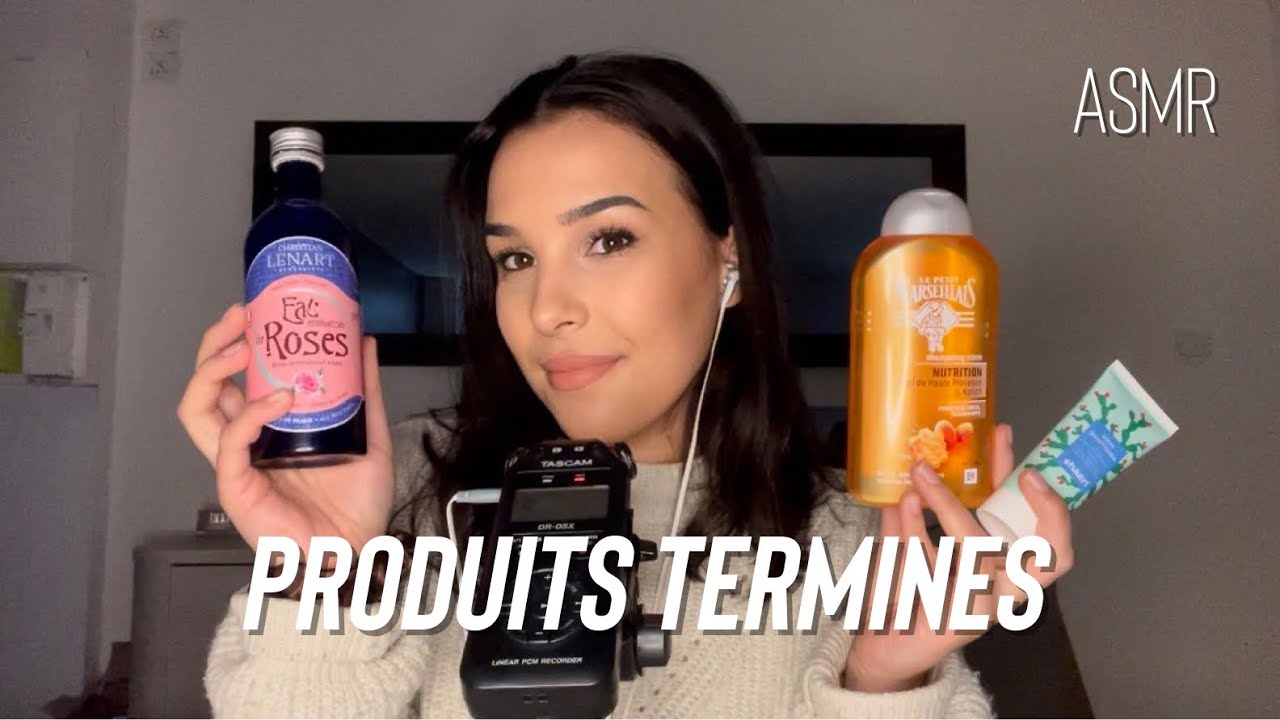 ASMR : Mes Produits Terminés