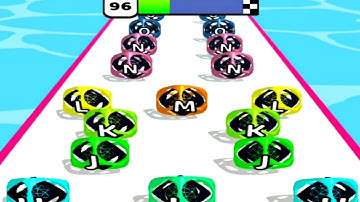 A - Z Run - Gameplay walkthrough All Levels Android ios ( Lvl 97 - 104 )