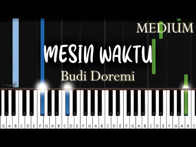 Budi Doremi - Mesin Waktu (OST. Aku dan Mesin Waktu) | MEDIUM Piano Tutorial class=