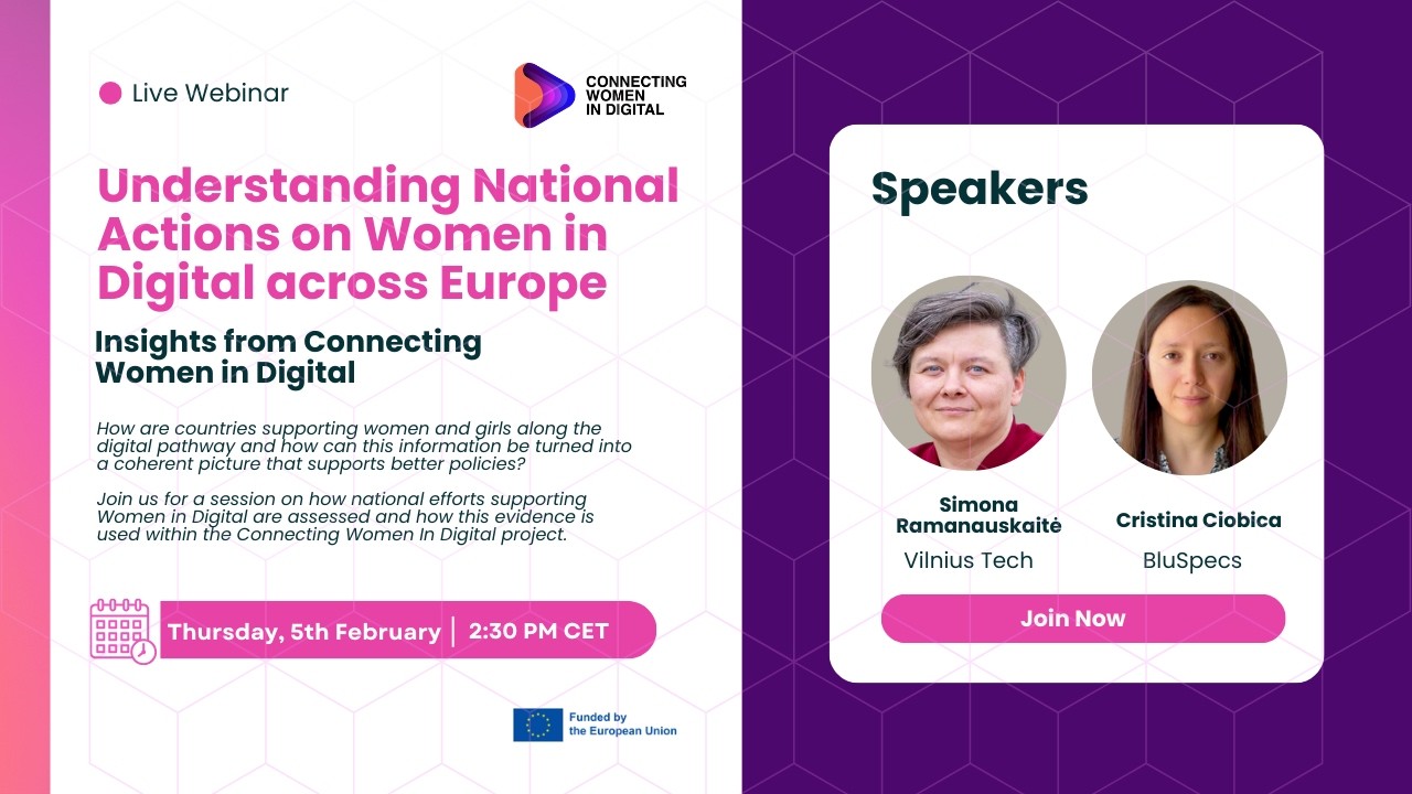 Understanding National Actions on Women in Digital Across Europe