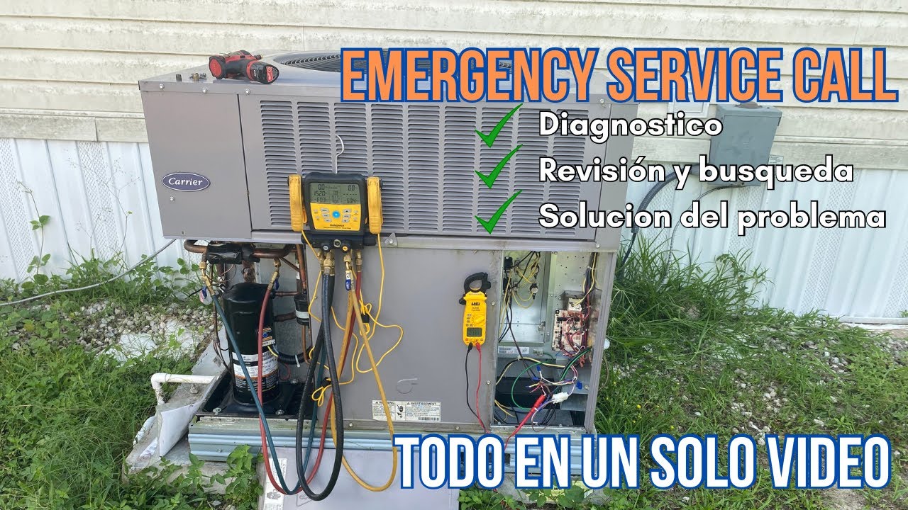 Запрос на обслуживание двухступенчатой ​​машины марки Carrier, в ходе которого предстоит узнать м...