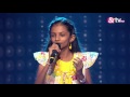 Shreya Sriranga Blind Audition Episode 6 August 07 2016 The Voice India Kids 