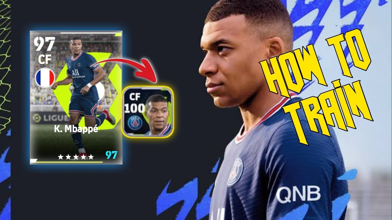 How To Train 100 Rated K. Mbappe in eFootball 2023 Mobile Full