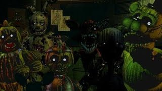 Все аниматроники во FNAF3