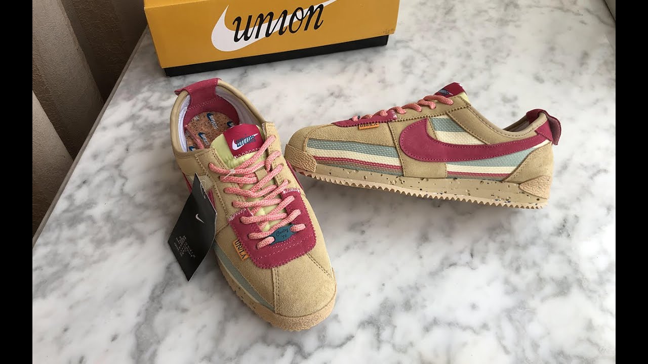 Sale!! UNISEX ☆ NIKE ☆ CORTEZ SP Union Sesame コルテッツ Nike Cortez SP Union Sesame DR1413-200 Review - YouTube
