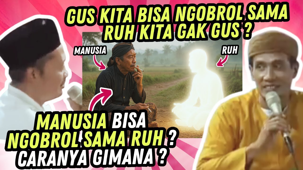 RAHASIA CARA NGOBROL DENGAN RUH DIBONGKAR GUS MUKHLASON ROSYID