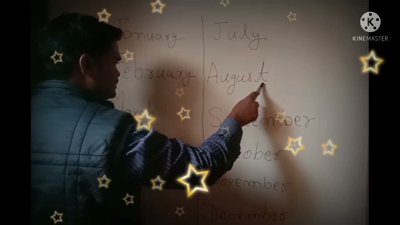 Name Of Month Mahina Ka Name In English And Hindi YouTube