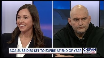 Thumbnail for Ceasefire: Sens. John Fetterman (D-PA) and Katie Britt (R-AL) on Health Care