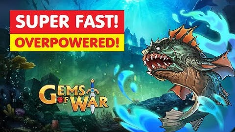 Gems of War Tidecaller Class Trial! Fast Mythic Team and Best Strategy?