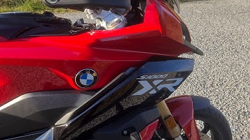 BMW S1000XR  2022 (K69) stock exhaust servo motor removed (healtech servo eliminator)