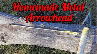 Homemade Metal Arrowheads