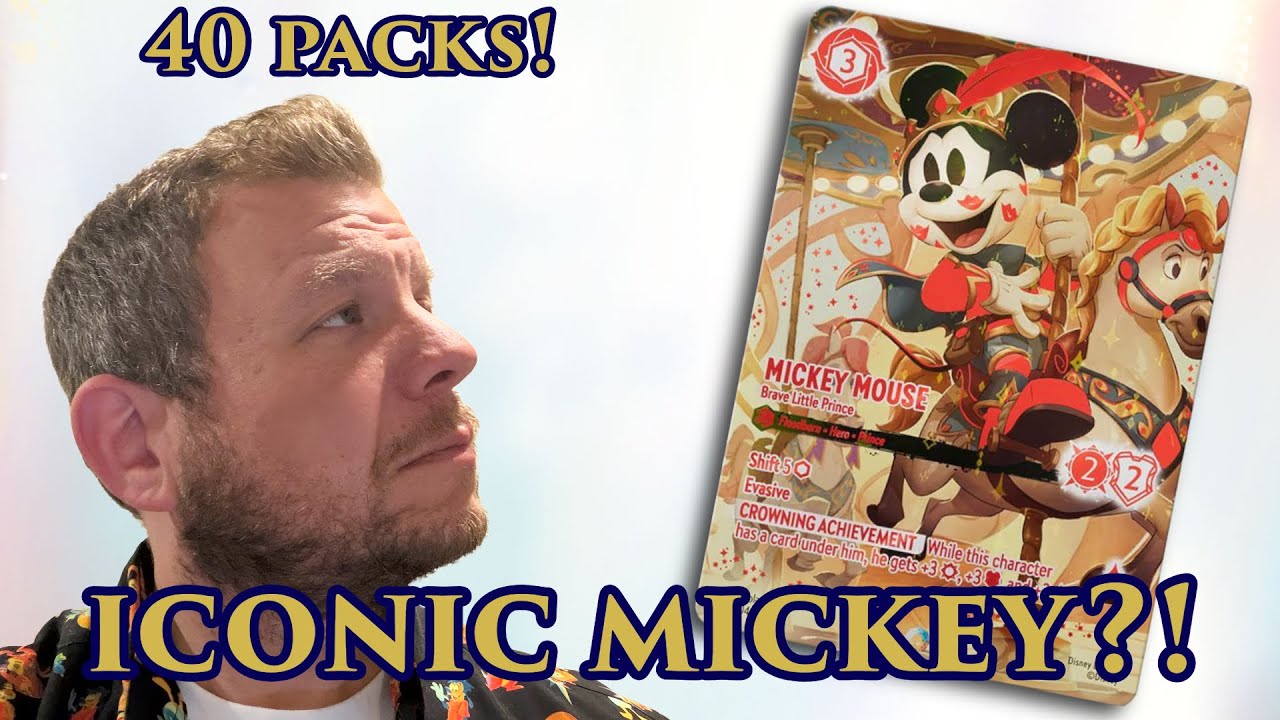 We opened 10 Disney Lorcana Collection Sets… that's 40 FABLED