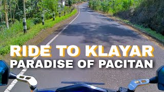 SUNMORI TO PANTAI KLAYAR PACITAN || Ga ada bosennya walau aspal kaya parutan 😂 #motovlog #jalanjalan