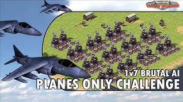 Red Alert 2 - Air war - 1v7 Brutal Ai