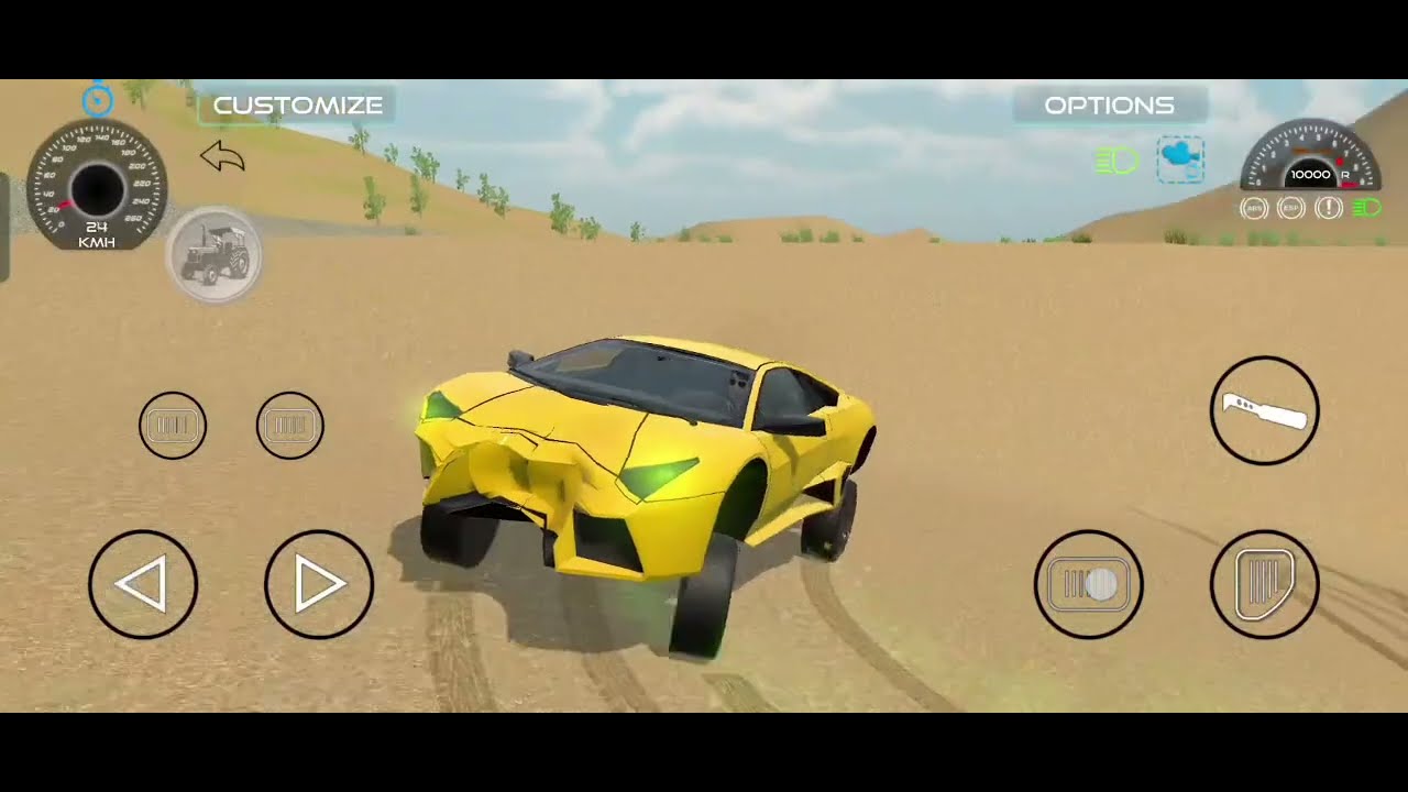 Ye landing bilkul galat ho gayi 😱🚗💥Confidence high tha par luck low 😬🔥💀