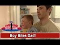 Tantruming Child Bites Dad's Broken Hand | Supernanny