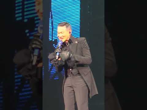jacky cheung concert. he explains he was sick dan fell #jackycheungconcert #60++