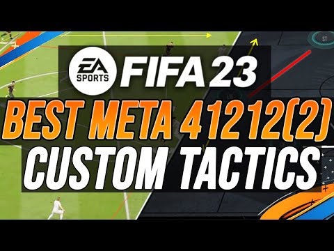 BEST META 41212(2) Custom Tactics & Instructions - FIFA 23