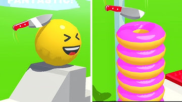 Slice It All Gameplay! Satisfying and relaxing ASMR slicing video