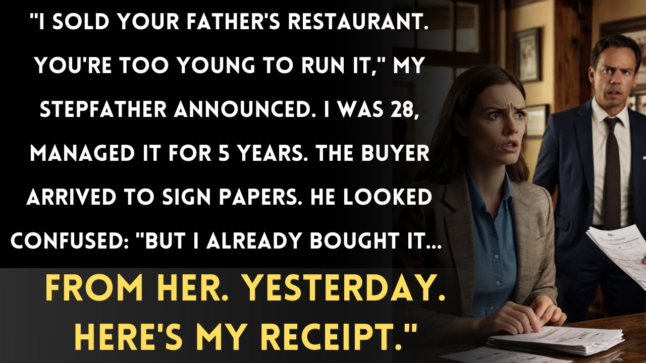 Stepfather Sold My Late Dad's Business Behind My Back. His Buyer Was Very Surprised