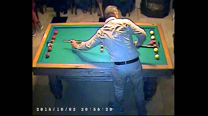 Golfbiljartspel Norbert Vyncke - Patrick De Sweemer
