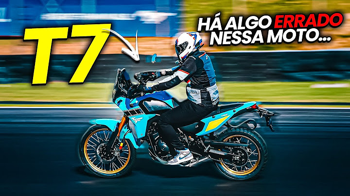 TESTEI A TÃO ESPERA T7-TÉNÉRÉ 700!