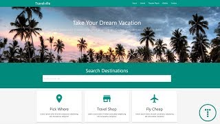 Build A Travel Agency Theme With Materialize CSS 1.0.0