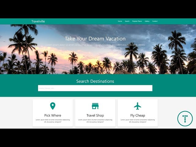 Build A Travel Agency Theme With Materialize CSS 1.0.0 - YouTube build-a-travel-agency-theme-with-materialize-css-1-0-0-youtube