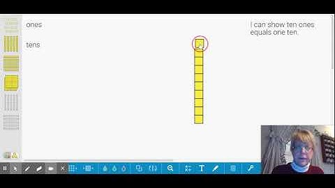 Ten ones = 1 ten Number Pieces by The Math Learning Center