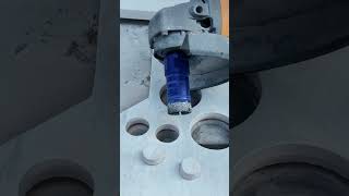 🔩Drill Bit Aluminum Case Set | 🛠️Clean & Precise Multi-Size Drilling ✅#tools #construction #diy