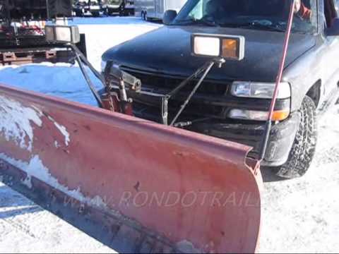 Used Western Unimount 7 5 Snow Plow Works Perfect Great Shape