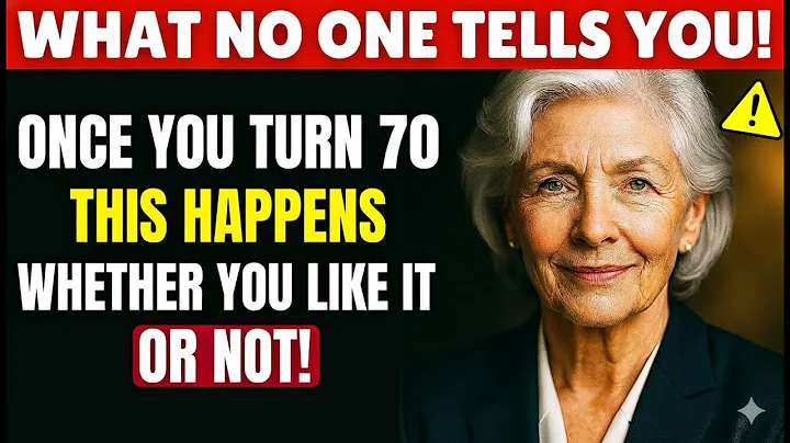Once You Turn 70, THESE 5 Things Happen Whether You Like It Or Not! | Senior Health Tips