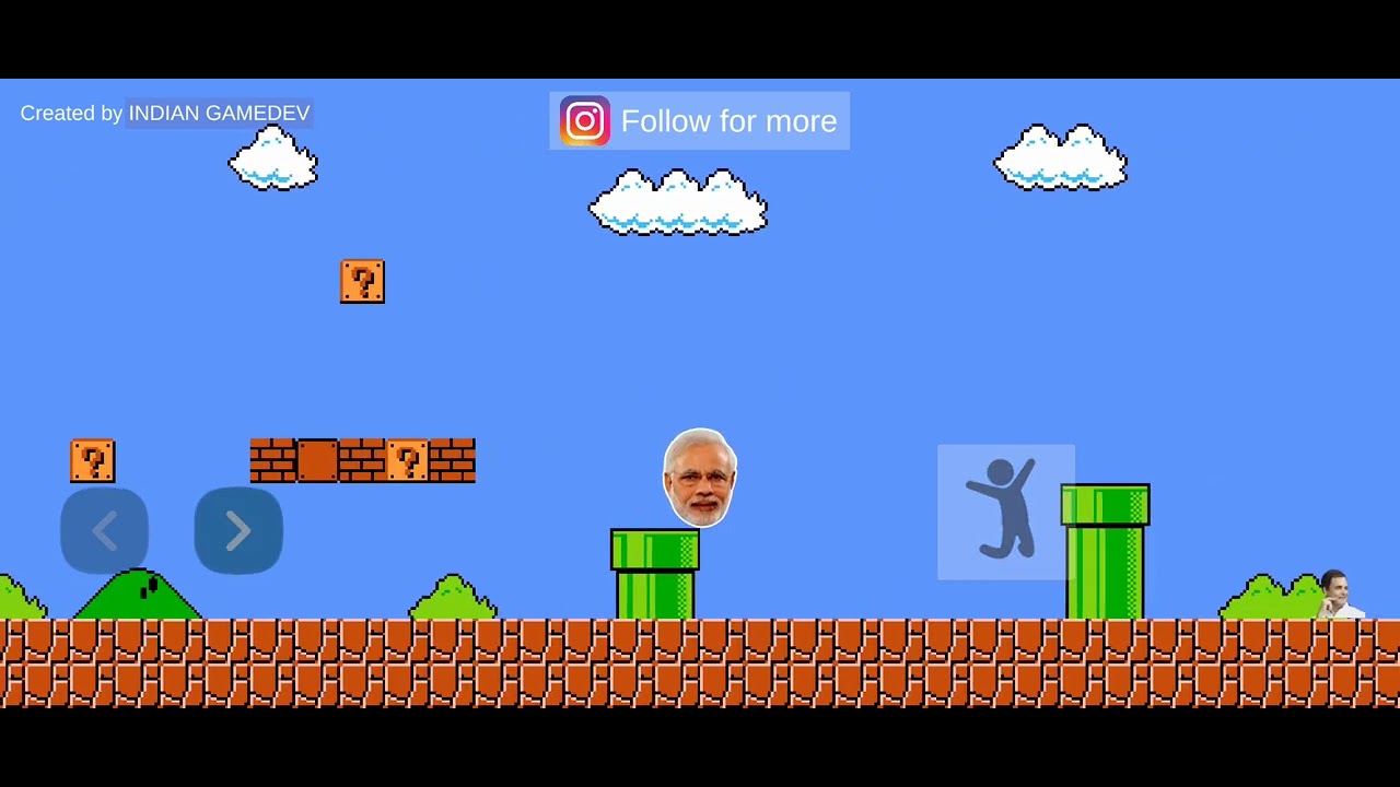 Mario modi gameplay (game by @indiangamedev ) - YouTube