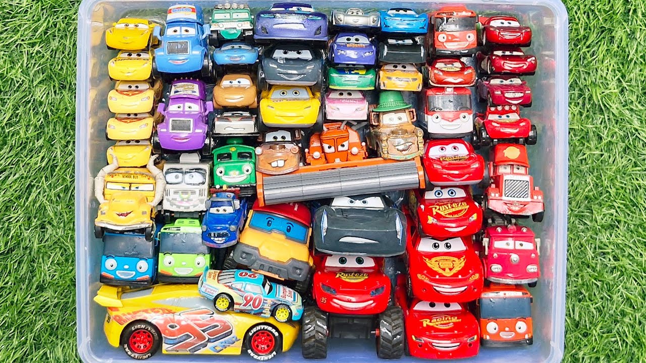 Disney Pixar Cars Unboxing Review | Lightning McQueen, Tow Mater, Doc Hudson, Sally Carrera, Cruz