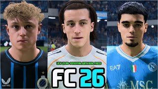 FC 26 | ALL BEST YOUNG LB U-23 80+ POTENTIAL WITH REAL FACES