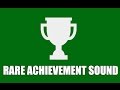 Xbox one rare achievement sound  popup notification