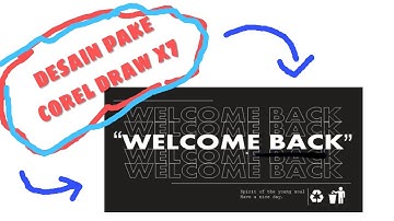 Belajar CorelDraw | Tutorial desain kaos keren dengan coreldraw x7
