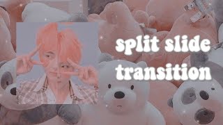 βοΈ alight motion split slide tutorial