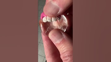 Clear melting blob 🫠 #blob #weird #melting