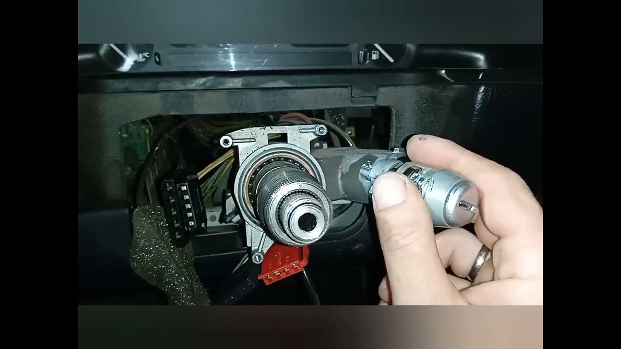 Замена корпуса замка зажигания - Volkswagen Golf Mk2, 1,6 л, 1988 года своими ру