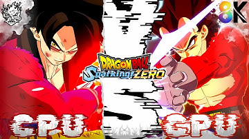 DRAGON BALL: Sparking! ZERO SSJ4 Goku vs SSJ4 Vegeta | Epic Battle of Super Saiyan 4 Power!