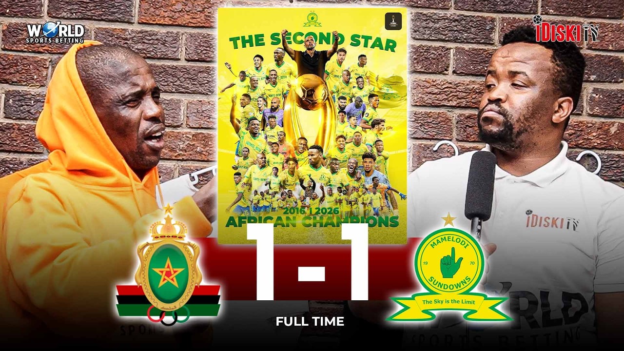 👑🏆👆🏾 Mamelodi Sundowns Are AFRICAN Champions | Sundowns Wins The Champions League | Junior Khanye